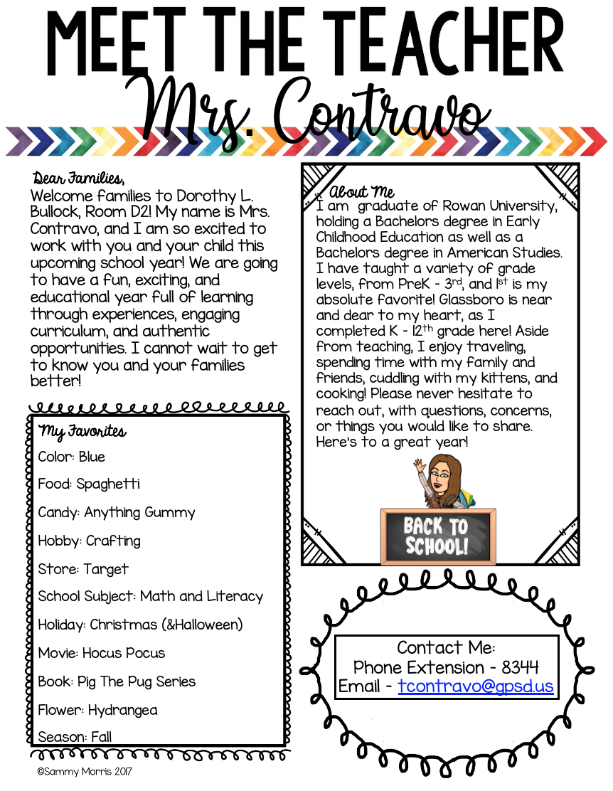 All About Mrs. Contravo